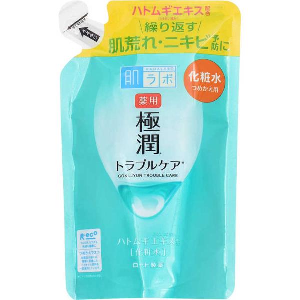 ロート製薬　肌研(ハダラボ) 極潤 薬用スキンコンディショナー(170ml) つめかえ用[化粧水]　