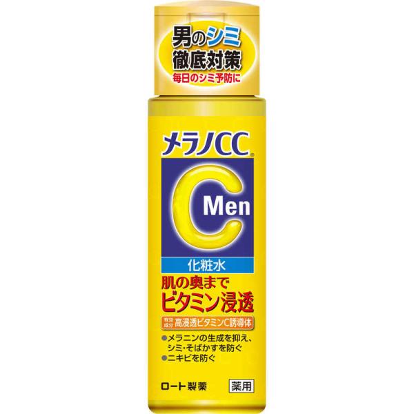 ロート製薬　メラノCCMen 薬用しみ対策美白化粧水 170ml　