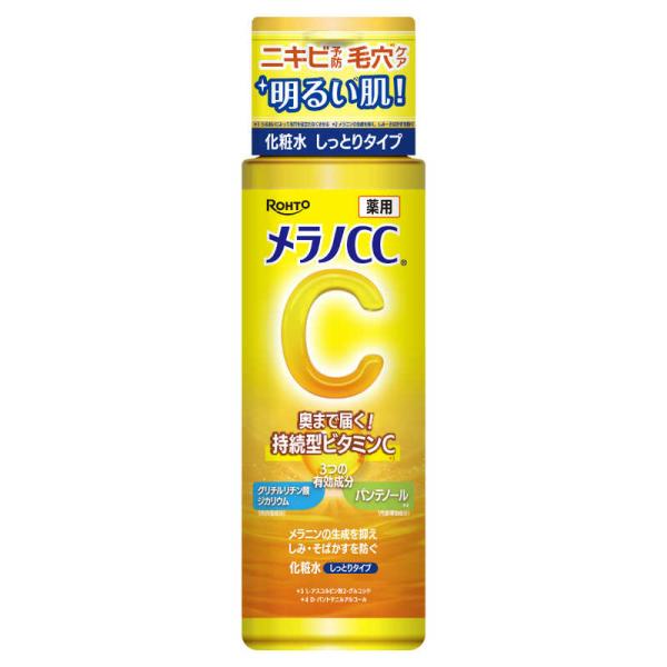 ロート製薬　メラノCC 薬用しみ対策美白化粧水 しっとりタイプ 170mL　