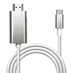 ラスタバナナ　Type-C to HDMI ミラーリングケーブル 2.5m ホワイト　R25CACH02WH｜コジマYahoo!店