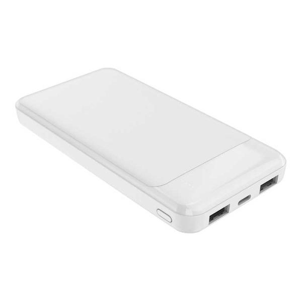 ラスタバナナ　10000mAh モバイルバッテリー A×2 C×1 2.4A WH ホワイト　BYL...