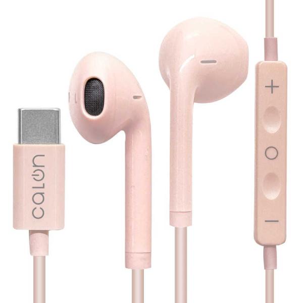 ラスタバナナ　ステレオイヤホンマイク DAC搭載 着信応答スイッチ 有線 calon Type-C ...