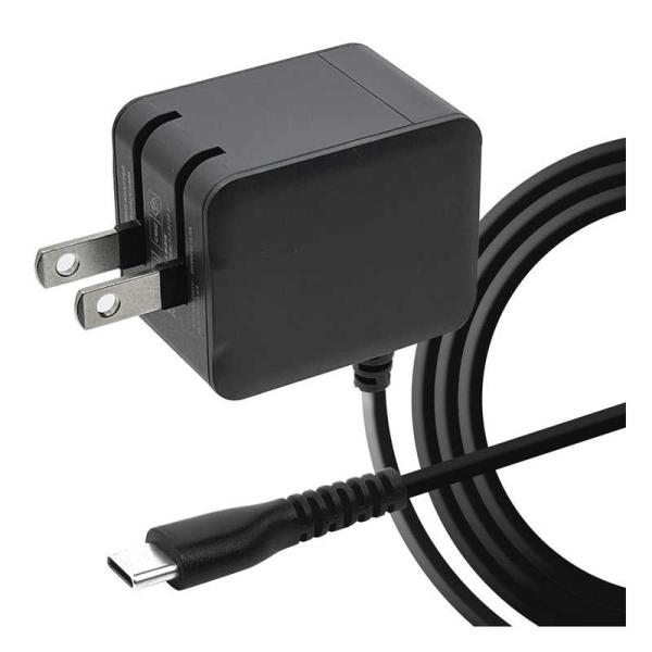 　 AC充電器 タイプC ケーブル直付 mini-breaker付 1.2メートル USB Type...