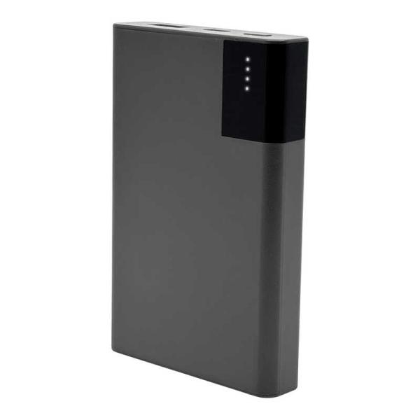 ラスタバナナ　5000mAh モバイルバッテリー A×1 C×1 2.4A出力 チャコールグレー　R...