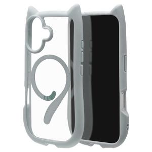 iPhone 17ケース 猫耳 TPU ブルー