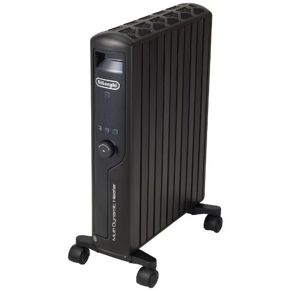 デロンギ　マルチダイナミックヒーター 最大13畳まで 1500W　MDHU15-PB マットブラック