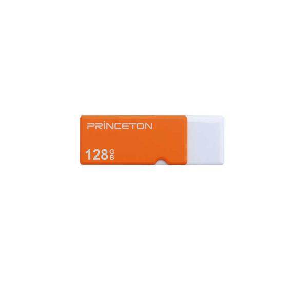 プリンストン　キャップレスＵＳＢフラッシュメモリー　オレンジ　［１２８ＧＢ／ＵＳＢ３．０／ＵＳＢ　Ｔ...