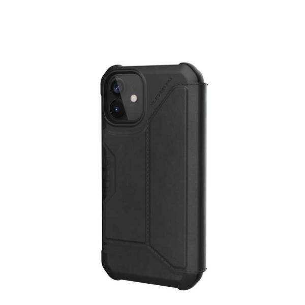 UAG　iPhone 12 mini (5.4) UAG METROPOLIS手帳型ケース ブラック...