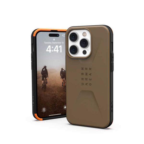 UAG　CIVILIAN ダークアース iPhone 14 Pro用 　UAGIPH22MBCDE