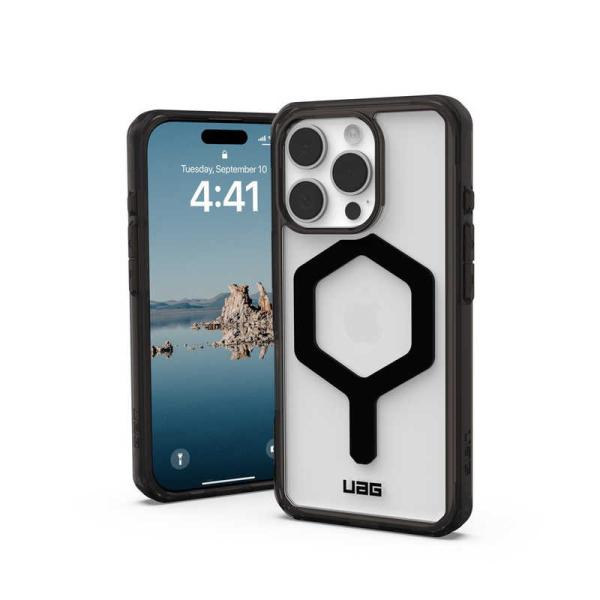 UAG　iPhone 16 Pro 耐衝撃ケース MAGSAFE対応 PLYO ブラック/ブラック　...