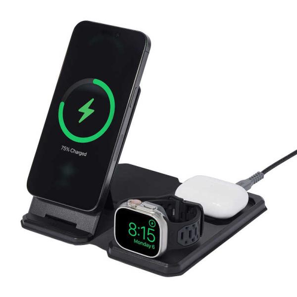 UAG　製 SRGE 3-IN-1 TRAVEL ＋ DESKTOP CHARGER　UAG-WTP...