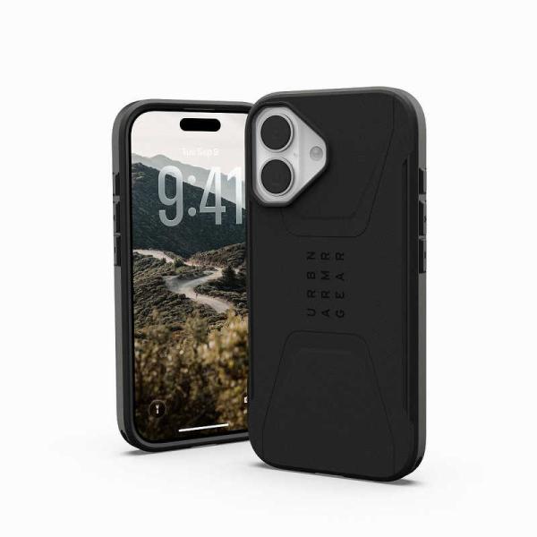 UAG　iPhone 17用 MagSafe対応 CIVILIAN(ブラック)　UAG-IPH25M...