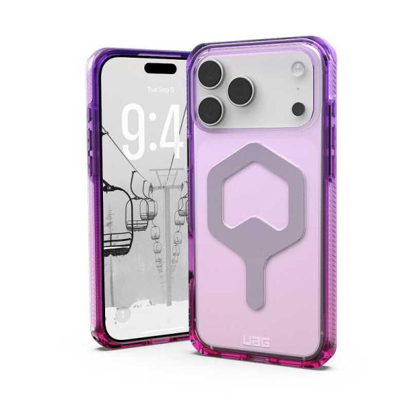 UAG　iPhone 17 Pro Max用 MagSafe対応 PLYO(パープル/ピンク)　UA...