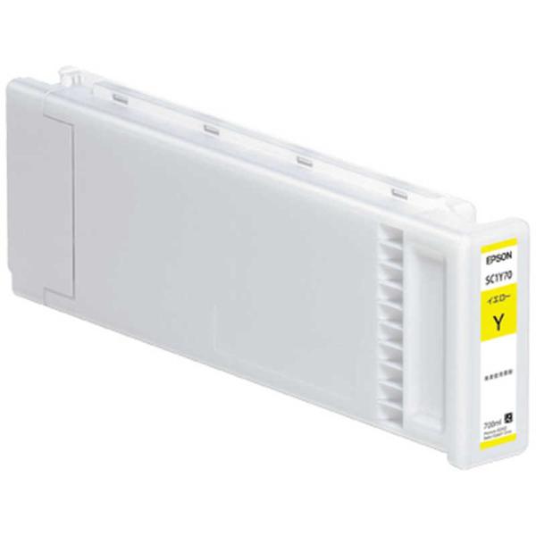 エプソン　EPSON　「純正」インクカートリッジ(イエロー)　SC1Y70