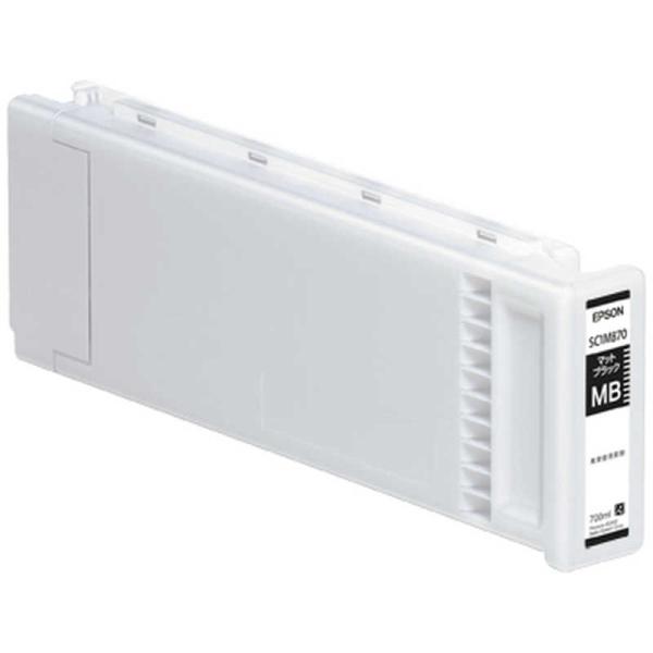 エプソン　EPSON　「純正」インクカートリッジ (マットブラック)　SC1MB70