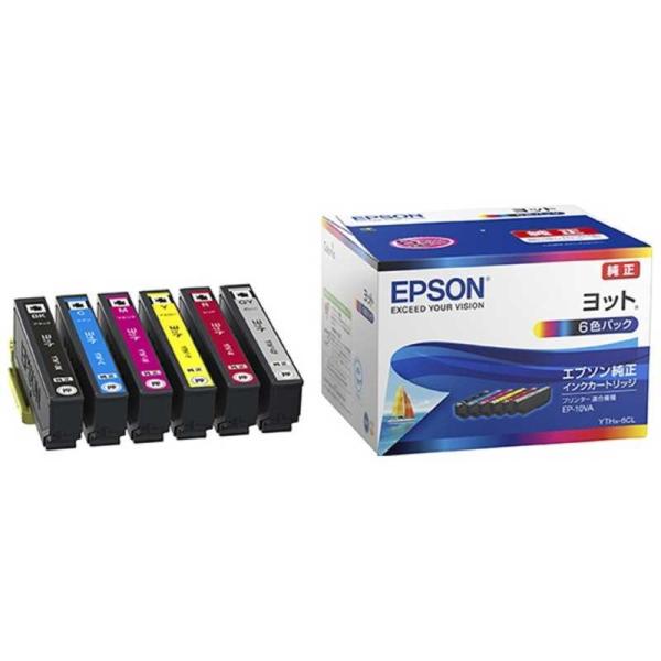 エプソン　EPSON　「純正」インクカートリッジ(6色パック)　YTH-6CL