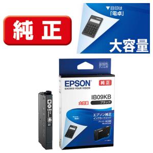エプソン　EPSON　純正インクカートリッジ ブラック 大容量インク　IB09KB