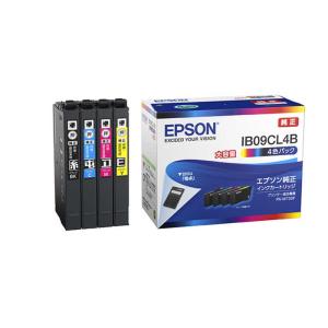 エプソン　EPSON　純正インクカートリッジ 4色パック 大容量インク　IB09CL4B｜y-kojima