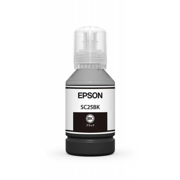 エプソン　EPSON　純正プリンターインク インクボトル ブラック 140ml　SC25BK