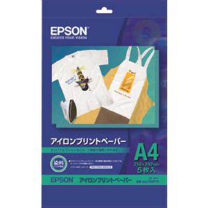 エプソン　EPSON　〔インクジェット〕アイロンプリントペーパー 0.14mm [A4 /5枚]　MJTRSP1R｜y-kojima