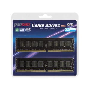 CFD CFD Panram DDR4-3200 Native モジュール  デスクトップ用メモリ 288pin DIMM 8GB 2枚組 W4U3200PS-8G