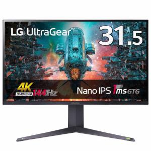 LG　31.5インチNano IPS(ATW) ゲーミングモニター(1ms GTG/144Hz(O/C