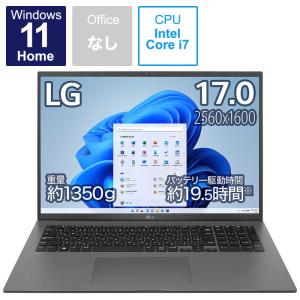 LG ノートパソコン gram チャコールグレー  17Z90QKA79J