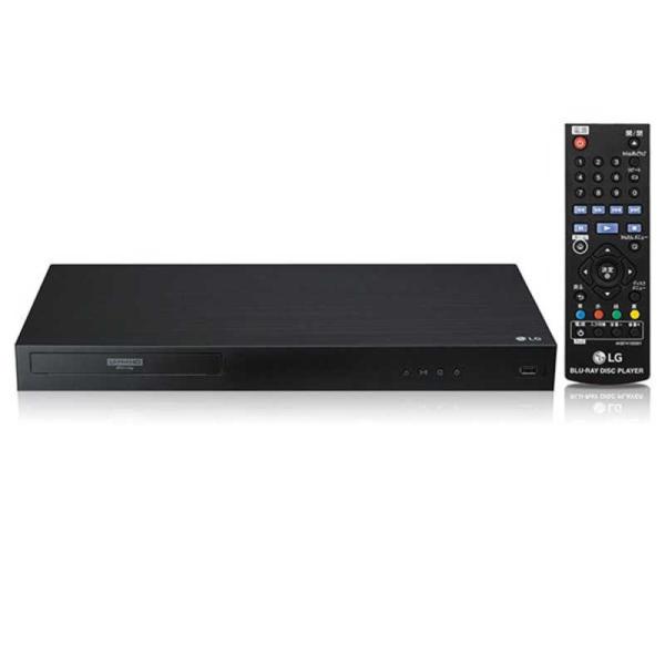 LG　ブルーレイ &amp; DVDプレーヤー ブラック 再生専用 ブラック　UBK80S