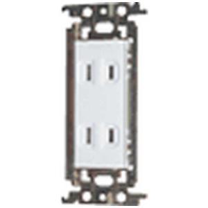 Panasonic（パナソニック） WTF1502WK埋込ダブルコンセント 1箱(10個