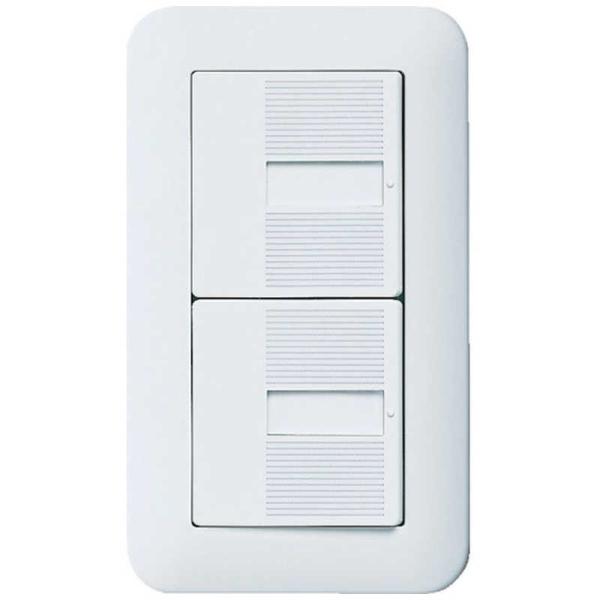 パナソニック　Panasonic　コスモワイド21埋込ネームダブルスイッチB WTP50612WP ...