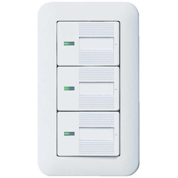 パナソニック　Panasonic　コスモワイド21埋込ほたるトリプルスイッチB 　WTP50513W...