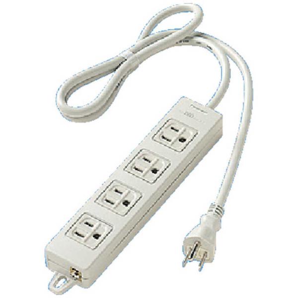 パナソニック　Panasonic　電源タップ (3P・4個口・接地15A形・1m・グレー)　WCH2...