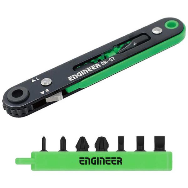 エンジニア　極薄ラチェット＆プラマイ極短　DR271