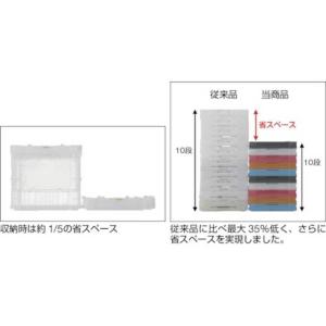 トラスコ中山 薄型折りたたみコンテナスケル 5...の詳細画像2