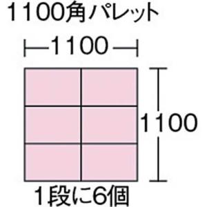 トラスコ中山 薄型折りたたみコンテナスケル 5...の詳細画像4