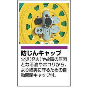 トラスコ中山 プロソフトケーブルコードリール ...の詳細画像1
