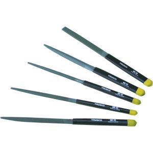 トラスコ中山 組ヤスリセット 細目 全長215 5本組 TST00503