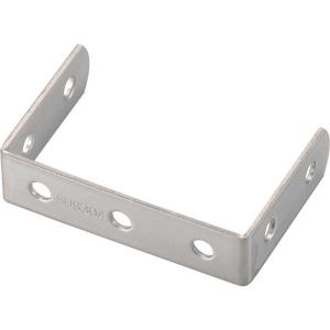 メール便可）八幡ねじ 補助金具黒 No.72 コノ字型大 : ホームセンター