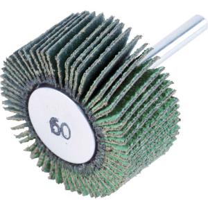 トラスコ中山 TRUSCO 超研削フラップホイール 外径25X幅25X軸径6 5個入 #Z60 HF2525Z-60