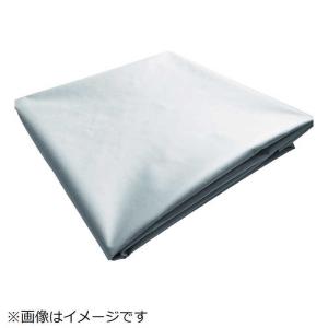 トラスコ中山 TRUSCO ターポリンシート グレー 1800X2700 0.35mm厚 TPS1827-GY