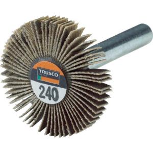 トラスコ中山 TRUSCO 薄型フラップホイール 30X5X6 ＃240 5個入  UF3005-240