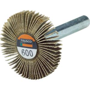 トラスコ中山 TRUSCO 薄型フラップホイール 30X5X6 ＃600 5個入  UF3005-600