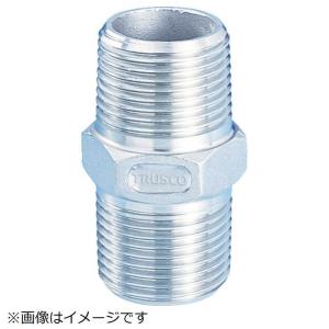 トラスコ中山 ねじ込み管継手 SUS 六角ニップル 25A TSTN-25A