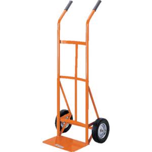 トラスコ中山 スチールパイプ製二輪運搬車 H1185 すくい板190X340  HT42N