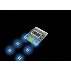 キャットアイ キャットアイルミナスアイ マイティC長寿命型ソーラー式点滅片面青  LE260CB2