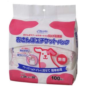 シーズイシハラ　クリーンワン おさんぽエチケットパック 無香100P袋タイプ　