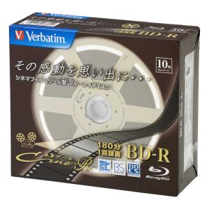 VERBATIMJAPAN　録画用BD-R 4倍速対応 25GB 10枚　VBR130YC10V1