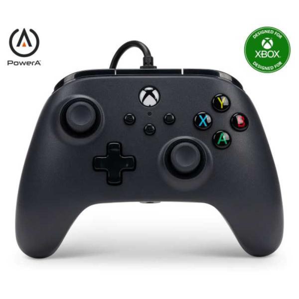 POWERA　(国内正規品 2年保証)PowerA有線コントローラー ブラック Xbox Serie...