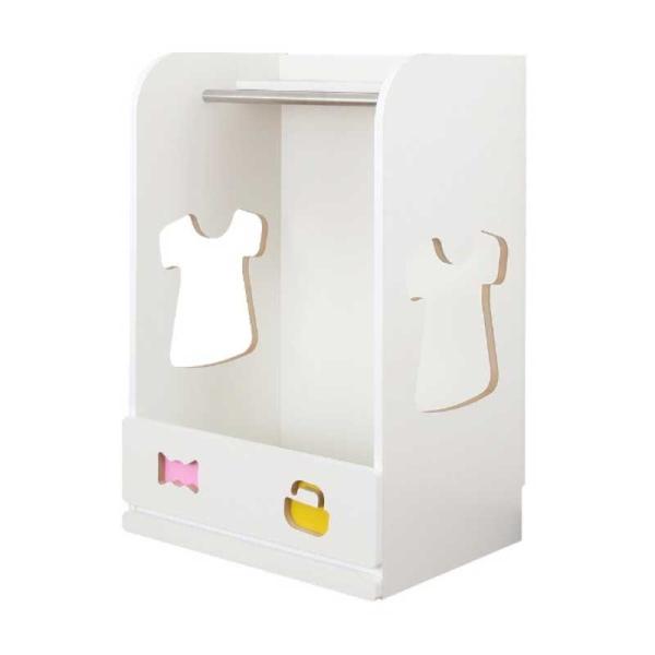 充英アート　おかたづけしたくなるハンガーラック 女の子用　TSH59HGW