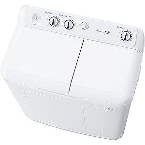 ハイアール 二槽式洗濯機(8.0kg) JW‐W80E‐W ...